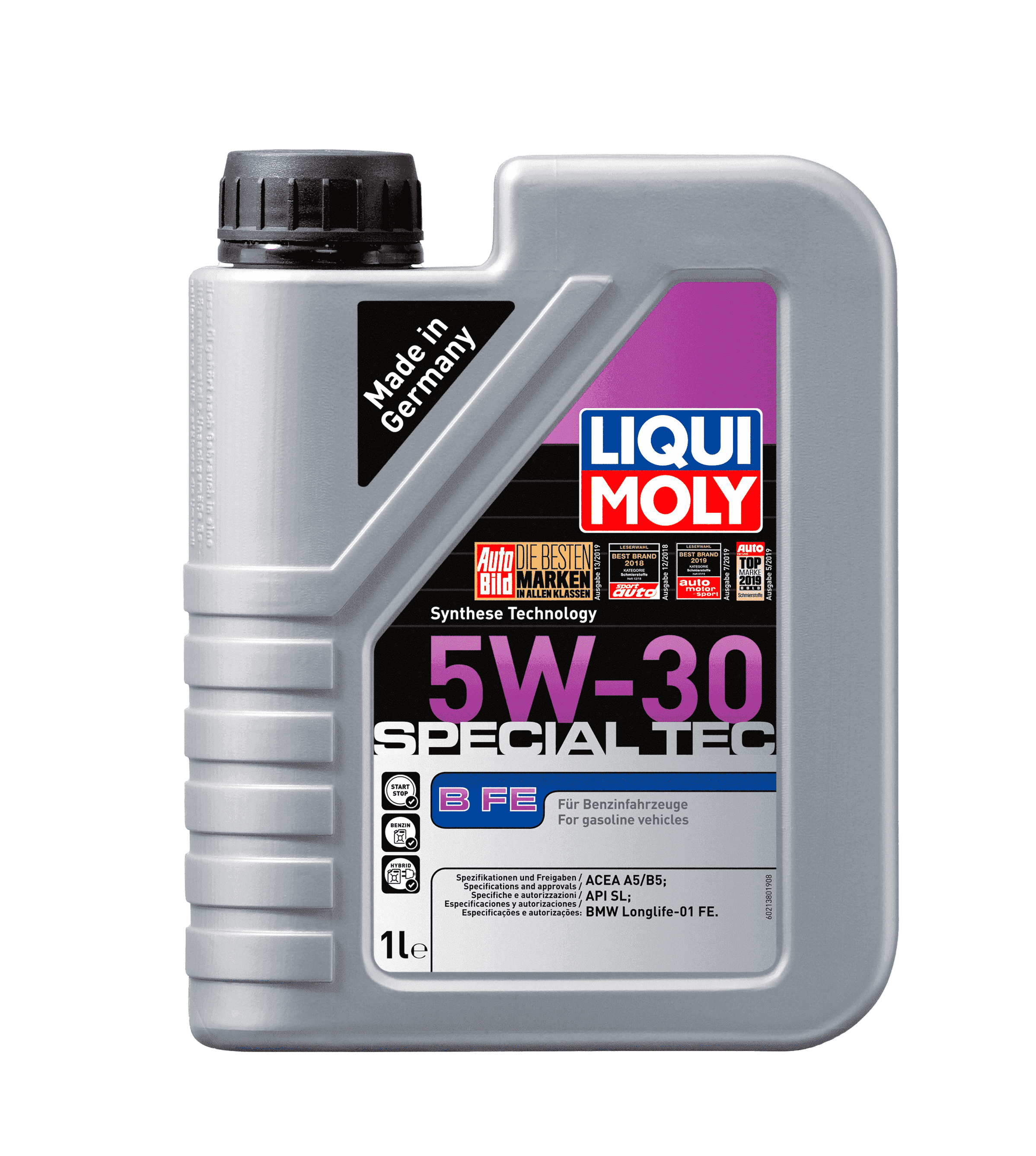 Моторное масло Liqui Moly Special Tec B FE 5W-30, 1л (LiquiMoly: 21380)